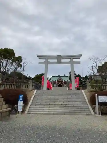 神戸神社の鳥居