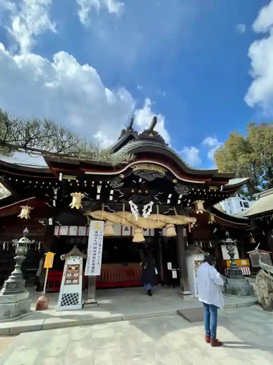 櫛田神社の本殿・本堂