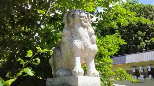 名寄神社の狛犬