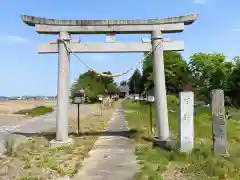 天神社の鳥居