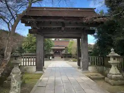 中山神社の山門・神門