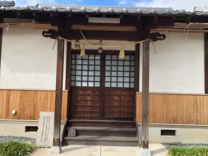 石門別神社の本殿・本堂