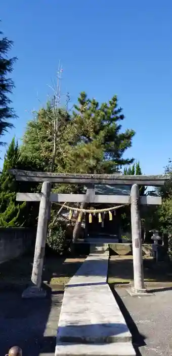 浅間神社の鳥居