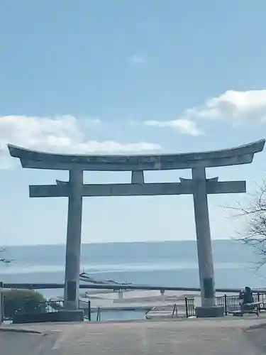 鹿島御児神社の鳥居