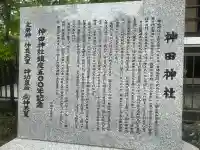 神田神社の{uncategorized: "未分類", other: "その他", undefined: "問題あり", building: "その他建物", grave: "お墓", sacred_gate: "鳥居", guardian: "狛犬", statue: "像", buddha: "仏像", history: "歴史", nature: "自然", garden: "庭園", animal: "動物", pagoda: "塔", temizu: "手水舎", mountain_gate: "山門・神門", sanctuary: "本殿・本堂", subordinate: "末社・摂社", art: "芸術", scenery: "景色", jizo: "地蔵", ema: "絵馬", goshuin: "御朱印", omikuji: "おみくじ", items: "授与品その他", amulet: "お守り", goshuincho: "御朱印帳", eats: "食事", festival: "お祭り", votive_dance: "神楽", shichigosan: "七五三参", wedding: "結婚式", experience: "体験その他", initially: "初詣", around: "周辺", anti_infection: "感染症対策"}