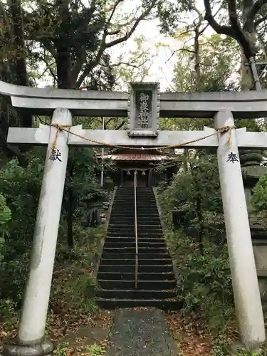 御嶽神社の鳥居