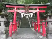 山名八幡宮の鳥居