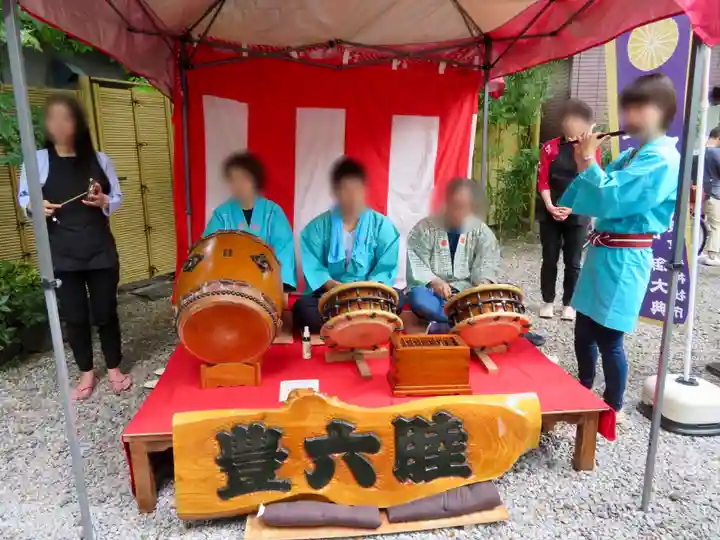 蛇窪神社のお祭り