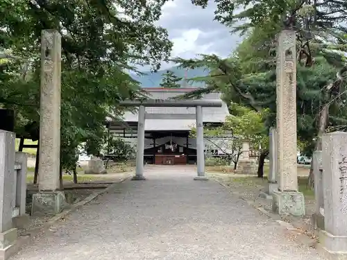 上田招魂社の鳥居