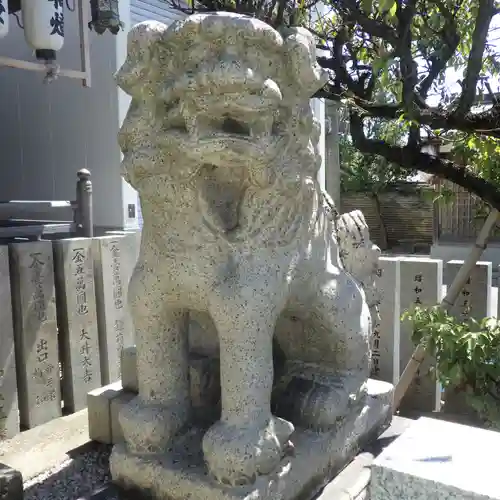 船待神社の狛犬