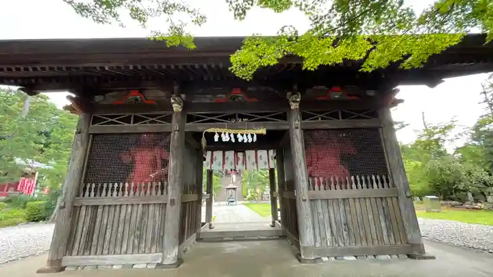 岩殿山安楽寺(吉見観音)の山門・神門
