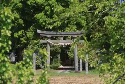 庄野菅原神社の鳥居