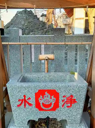 久助稲荷神社の手水舎
