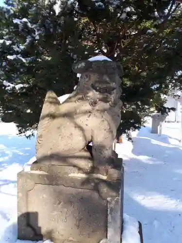 島松神社の狛犬