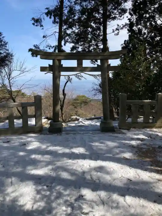 六甲山神社の鳥居