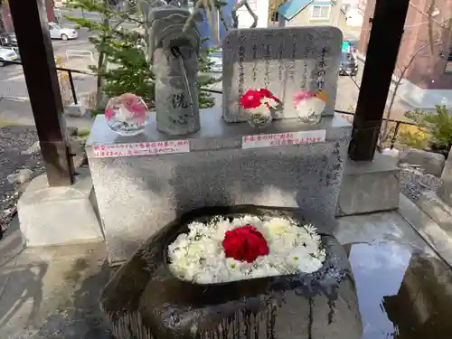 手稲神社の手水