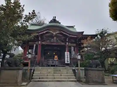 千住本氷川神社の本殿・本堂