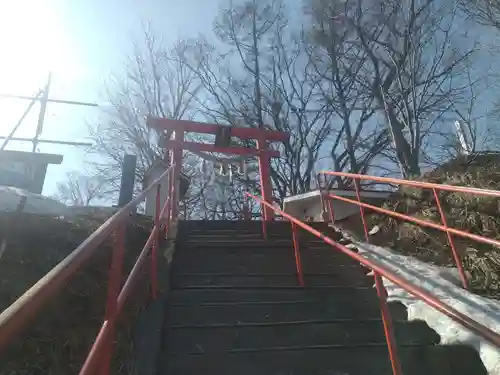 星置神社の鳥居