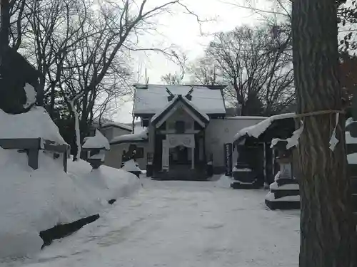 星置神社の本殿