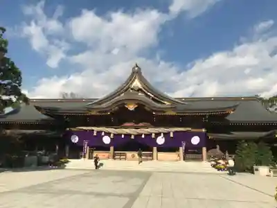 寒川神社の本殿・本堂