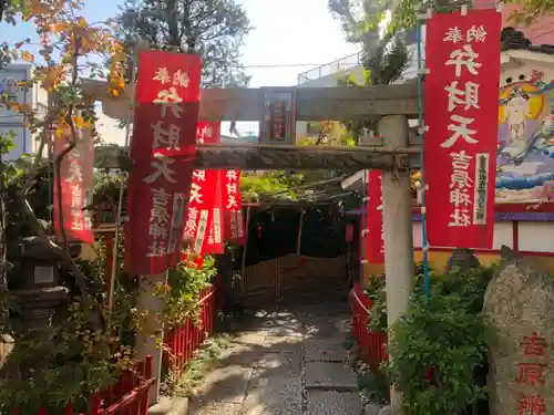 吉原神社の鳥居