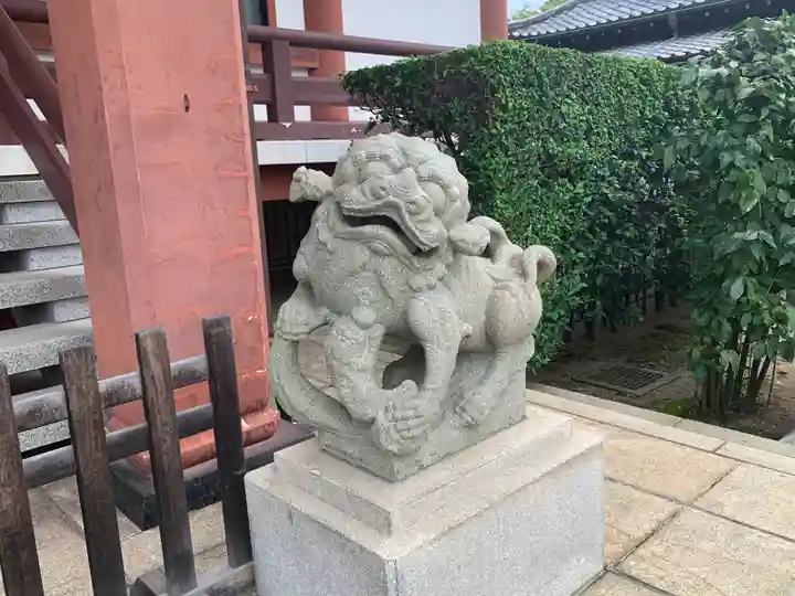 吉祥寺の狛犬