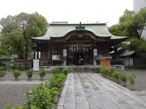 坐摩神社の本殿