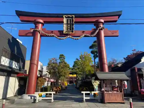 笠間稲荷神社の鳥居