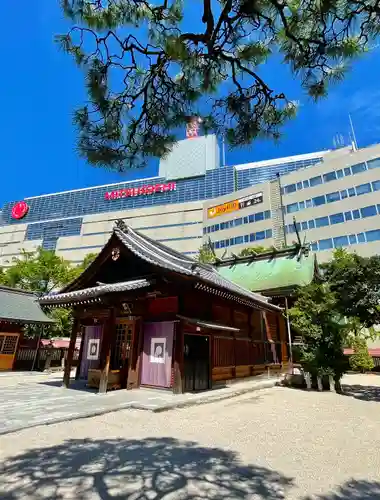 警固神社の本殿