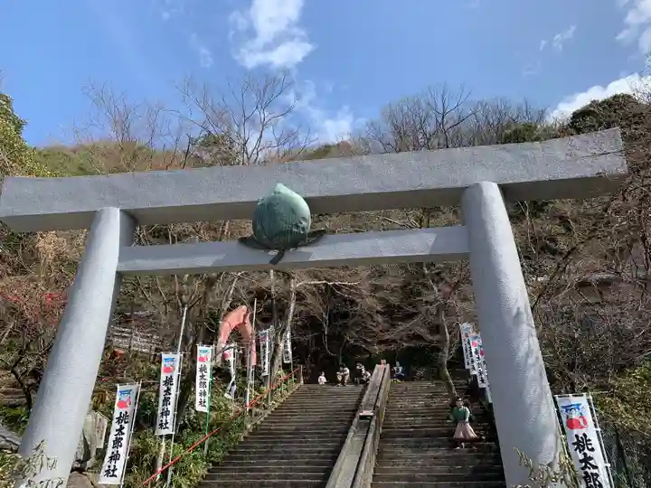 桃太郎神社(栗栖)の鳥居