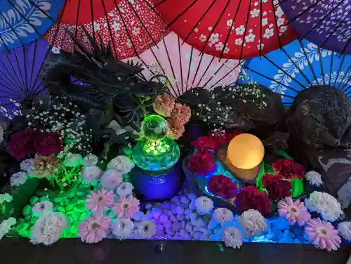 法輪寺の手水舎