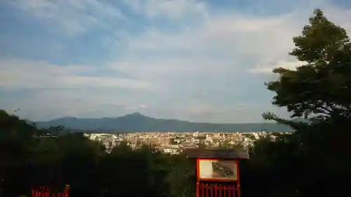 建勲神社の景色