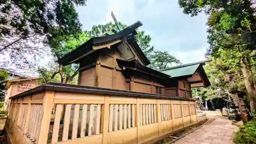 前原御嶽神社の本殿