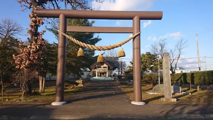 士幌神社の鳥居