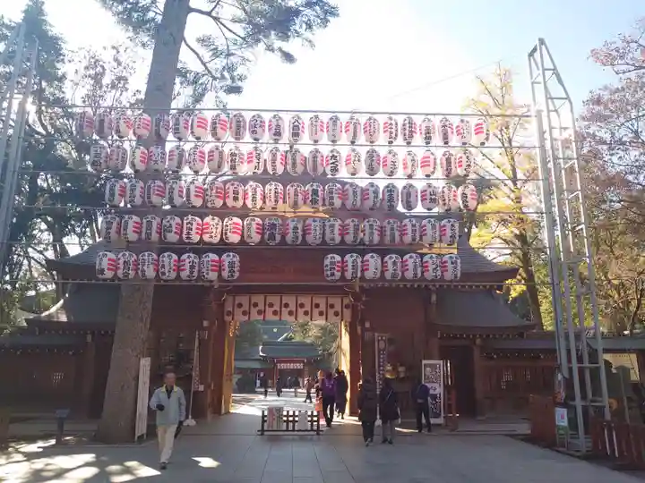 大國魂神社の山門・神門