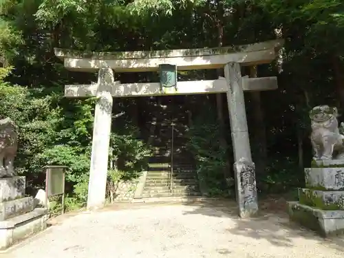 建水分神社の鳥居