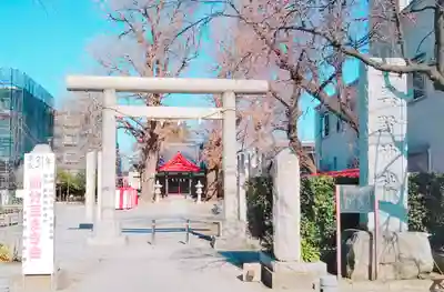 興野神社の鳥居