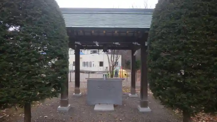 小清水神社の手水舎