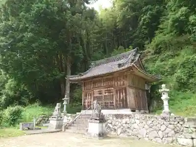 八幡社の本殿・本堂