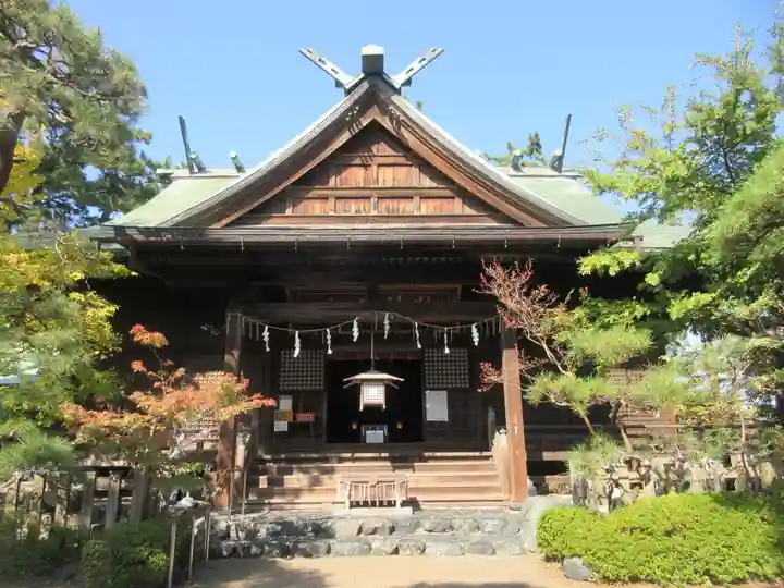 新潟大神宮の本殿・本堂