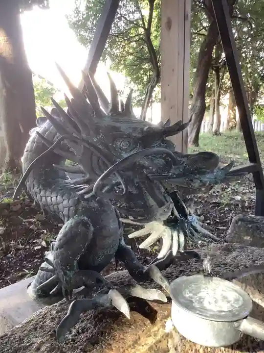 神明社(篠木町)の手水舎