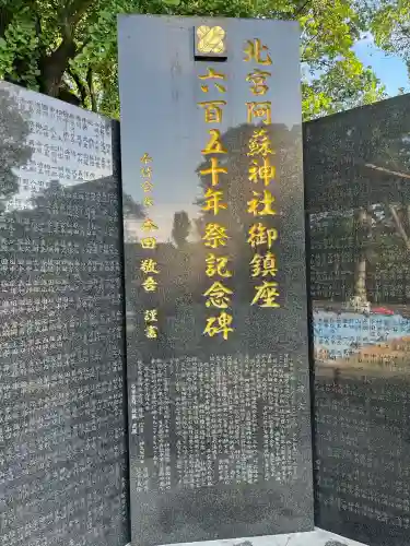 北宮阿蘇神社の{uncategorized: "未分類", other: "その他", undefined: "問題あり", building: "その他建物", grave: "お墓", sacred_gate: "鳥居", guardian: "狛犬", statue: "像", buddha: "仏像", history: "歴史", nature: "自然", garden: "庭園", animal: "動物", pagoda: "塔", temizu: "手水舎", mountain_gate: "山門・神門", sanctuary: "本殿・本堂", subordinate: "末社・摂社", art: "芸術", scenery: "景色", jizo: "地蔵", ema: "絵馬", goshuin: "御朱印", omikuji: "おみくじ", items: "授与品その他", amulet: "お守り", goshuincho: "御朱印帳", eats: "食事", festival: "お祭り", votive_dance: "神楽", shichigosan: "七五三参", wedding: "結婚式", experience: "体験その他", initially: "初詣", around: "周辺", anti_infection: "感染症対策"}