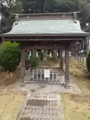 常陸第三宮　吉田神社の手水