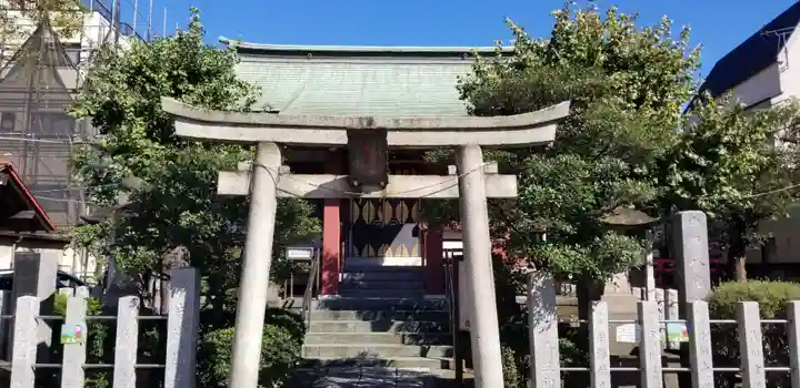 中原八幡神社の鳥居