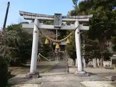 羽梨神社の鳥居