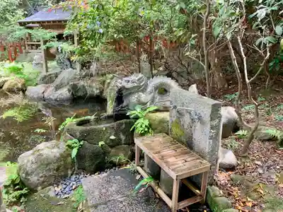 墨坂神社の手水舎