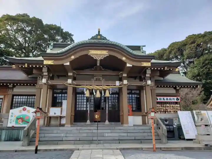 到津八幡神社の本殿・本堂
