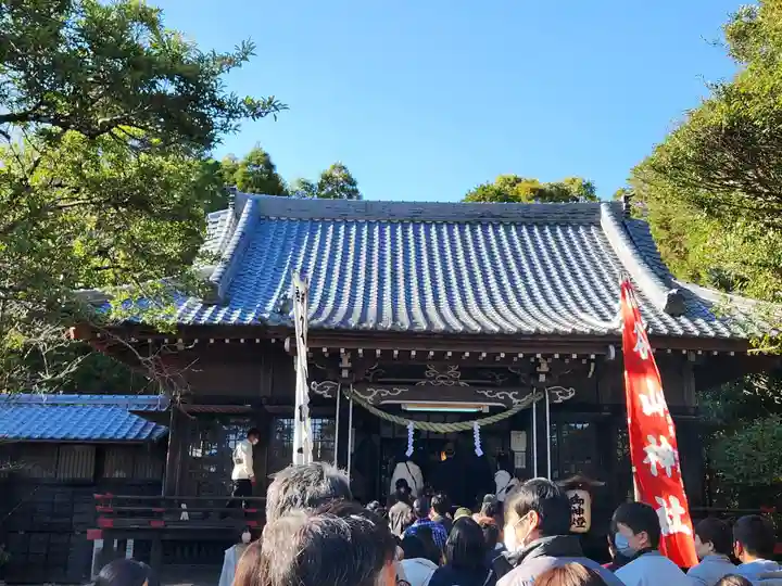 谷山神社の本殿・本堂