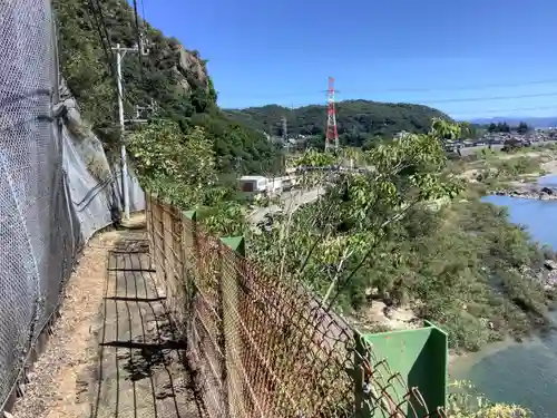 岩屋観音堂（岐阜県坂祝町）の景色