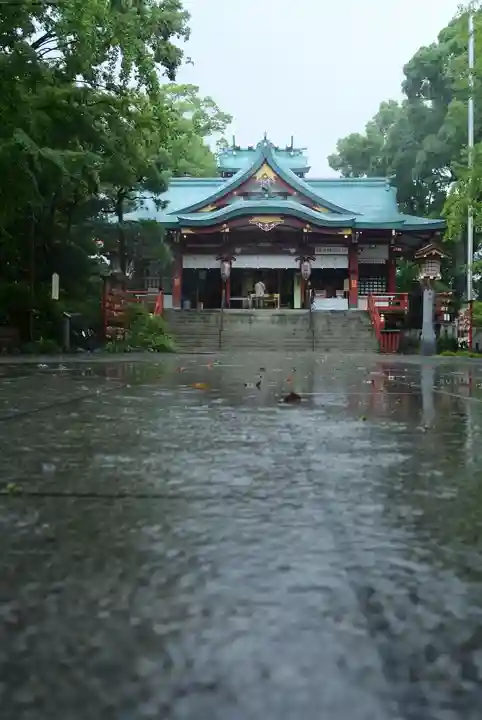 多摩川浅間神社の本殿・本堂